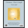 Christmas - Plain & Simple (Printed Songbook)