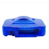 Retro Video Game Console Case Translucent Blue Replacement Protective Shell