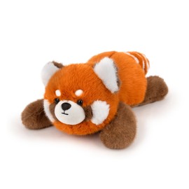 Adorlynetty Red Panda Stuffed Animal Pillow Panda Plushie Red Panda Plush Toy Gift for Kids Girlfriend Birthday 11.8" Panda Plush