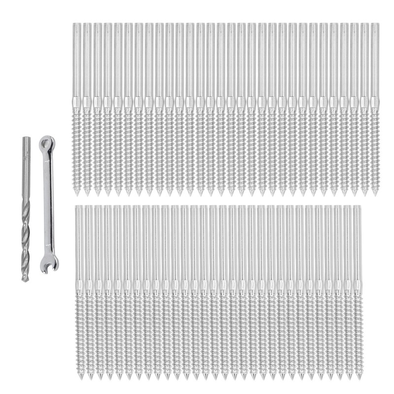 Swage Lag Screw Stainless Steel Left Right Thread Cable Railing