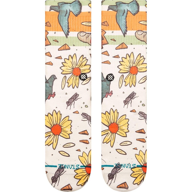 Stance Unisex Trashed Off-White Large