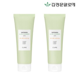 Kim Jung-moon Aloe Cure Aloe Saponaria Cleanser 1975 (2 bottles) / 김정문알로에 큐어 알로에 사포나리아 클렌져 1975 2개