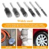 8 PCS Stainless Steel Wire Bore Brushes, Wire Brush Set