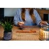 Chinchilla® Wooden Incense Stick Holder Peace | Relaxed Smoking in