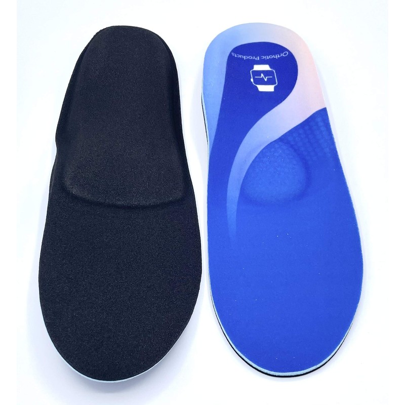 SoleM8 Full Length Orthotic Insole with Metatarsal Dome (7.5-7)