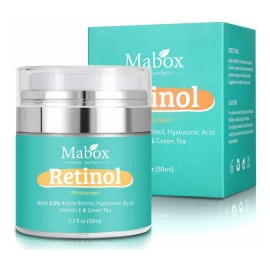 Mabox Retinol Crema Hidratante Hialurónica Facial 2.5% 50ml