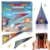 Creativity for Kids Stunt Squadron Fold & Launch Paper Airplanes: