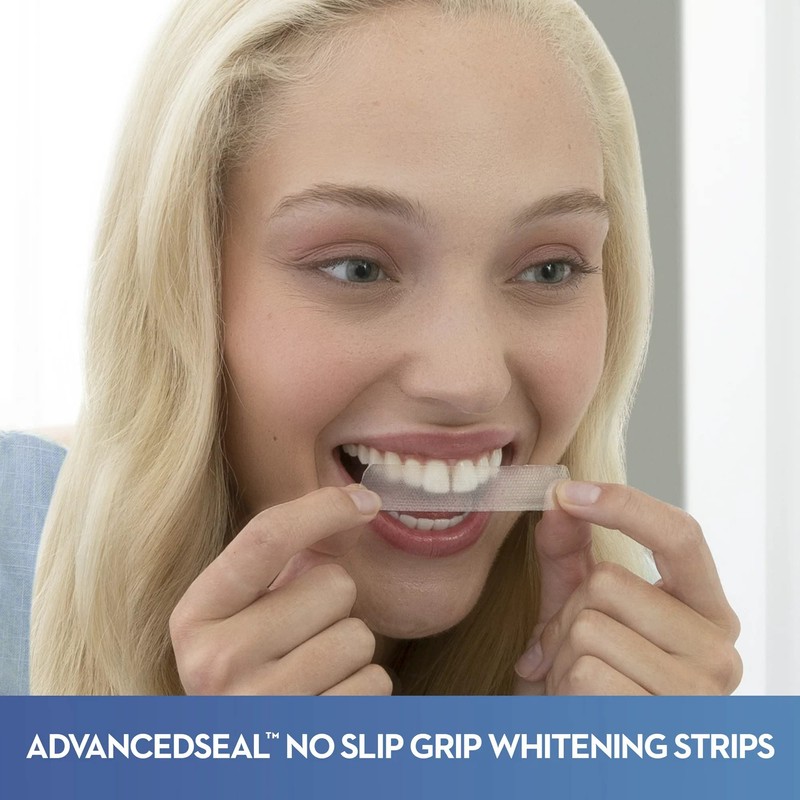 Crest 3DWhitestrips 1 Hour Express + LED Light Teeth Whitening