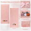 Gilprop 2 Pcs Pink Bow Halloween Ghost Hand Towels for