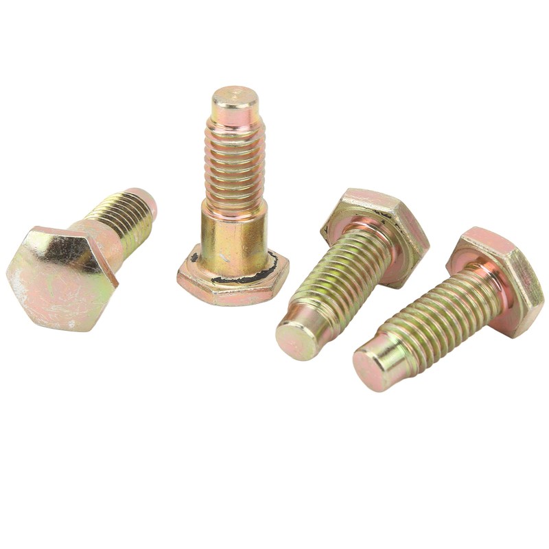 4PCS Car Seat Belt Bolts High Strength 13/16in Head Reliable