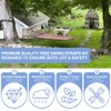 Hishine Extra Long Tree Swing Straps Holds, 5FT Tree Swing