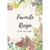 Blank Family Recipe Book To Write In Your Own Recipes
