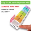 PILLBOX7 Monday to Sunday Pill Box Tablet Organiser. Pill Boxes