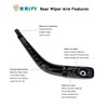 ORRIFY Rear Windshield Wiper Blade Arm Set for Toyota Prius