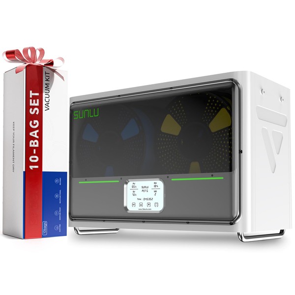 Filament Dryer Box S4,Four-Spool 3D Printer Dehydrator with Rapid Heating,