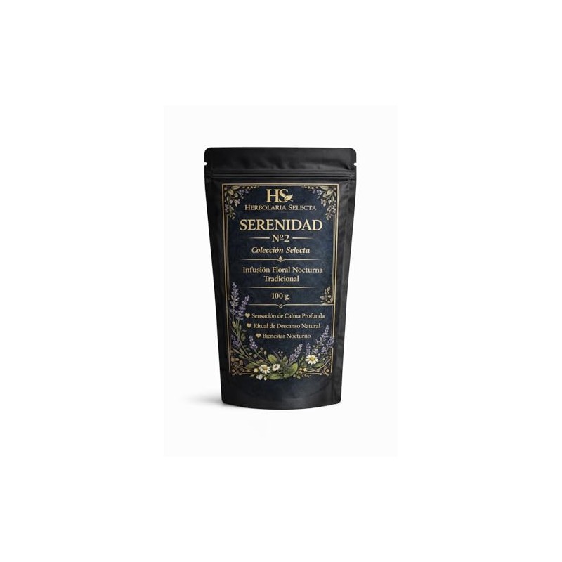 Herbolaria Selecta Serenidad Nº2 – Infusión Floral Nocturna 100 g