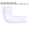 3Pcs Elbow Adapter Connector 90 Degree Fitting for Hayward SPX1105Z3