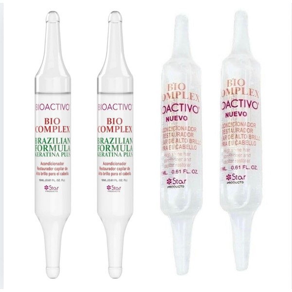 Bio Complex Bioactivo & Brazilian Formula Keratin Plus - Intensive