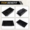 REPAIROCK Full Center Console Organizer Tray for Chevy Silverado for