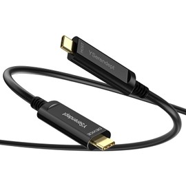 YSerendept Fiber Optic USB C Cable 33ft,USB 3.2 Gen2 10Gbps Active Optical Long Distance USB C to C Cord for 4K Cameras, Webcams,VR/AR,Projectors & Medical Systems