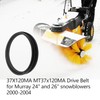 37X120MA Drive Belt Replacement Murray Craftsman 37X120MA Snow Blowers (1/2"