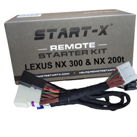 Start-X Remote Start Kit for Lexus NX 300 (2018-2019) & NX 200t (2015-2017) | Push to Start Engine | Plug n Play | Lock 3X to Remote Start