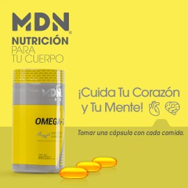 Omega-3 MDN Labs 90 Cápsulas Blandas 1000mg Sin sabor