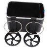 Car Armrest Storage Box Foldable Bottle Holder Universal Vehicle Tissue