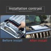 e-power-auto-Trim Hood Deck Vent With Handle Covers For 2003-2009 Hummer
