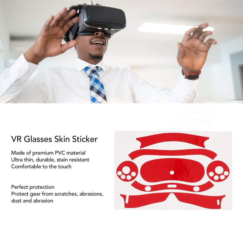 VR Headset Stickers for PICO 4 VR, Professional Scratch Resistant
