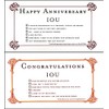 Quiplip IOU Birthdays (6) Greeting Cards