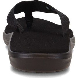 Teva womens Voya Flip Flop, Bar Street Black, 5 US