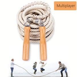 (10 m/32.8ft long jump ropes) - Leadfan Double Dutch Jump Ropes Long Jump Rope for Game/Skipping Rope Multiplayer Group -4.9m - 7m-9.8m - 15m-for School, Company, Fun Games,Agility Play