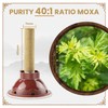 Self-Stick Moxa Sticks,Natural Mugwort Rolls Chinese Wormwood for Moxibustion High