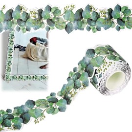 Display Borders for Classrooms,Display Board Borders,Eucalyptus Border Bulle-tin Board,Bulle-tin Board Border,Display Border Roll,Green Display Borders Classroom Decoration,Wall Decals Border