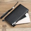 YUEcthynous Men's Long Leather Wallet Large with Many Compartments Design,