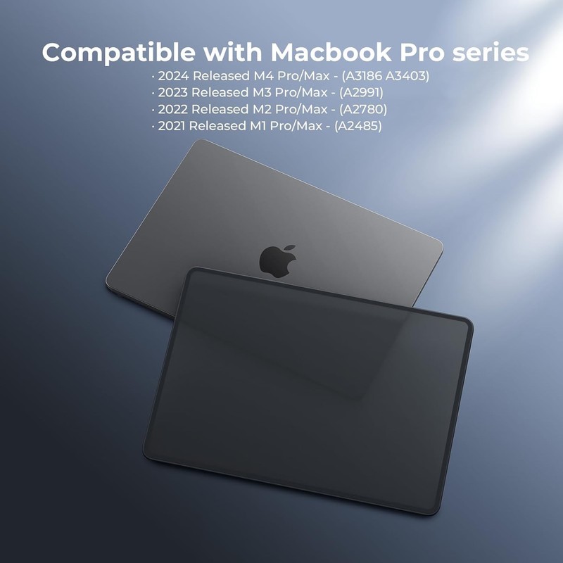 BlueSwan Compatible with MacBook Pro 16 inch Anti-Cracking Hard Shell