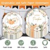Aumeko Little Pumpkin Plates and Napkins Autumn Pumpkin Baby Shower