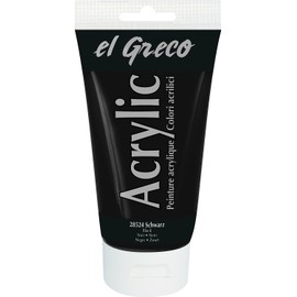 KREUL El Greco 28524 – 150ml Acrylic Paint – Black