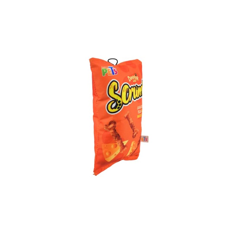 Fancy Pets Juguete para Perro Doggie Scrunch Queso