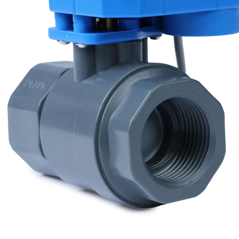 U.S. Solid 1 Inch UPVC Motorised Ball Valve - Plastic