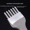 WUTA Leather Hole Punch Tool, Silver Leather Chisel Hole Punch