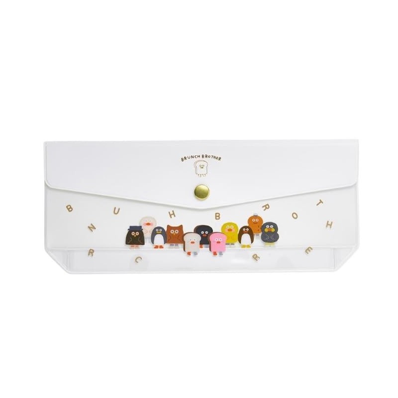 P-4483-51 Juice Up Pen Case Set, Brunch Milk, Cute Collaboration