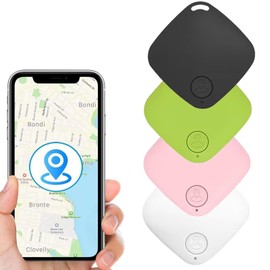 4PCS Key Finder, Bluetooth Item Finders, Wireless Key Finder Locator with Anti-Lost Alarm Reminder, Anti-lost GPS Tracker Smart Tag Suitable for Keys Pet Wallets or Backpacks and Child locators