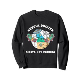 Nebula Drifter Siesta Key Florida Travel Outdoors Sweatshirt