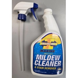 Invincible Marine Marine Instant Hull Cleaner Cleans Water Stains, Mold and Mildew W/ Sprayer