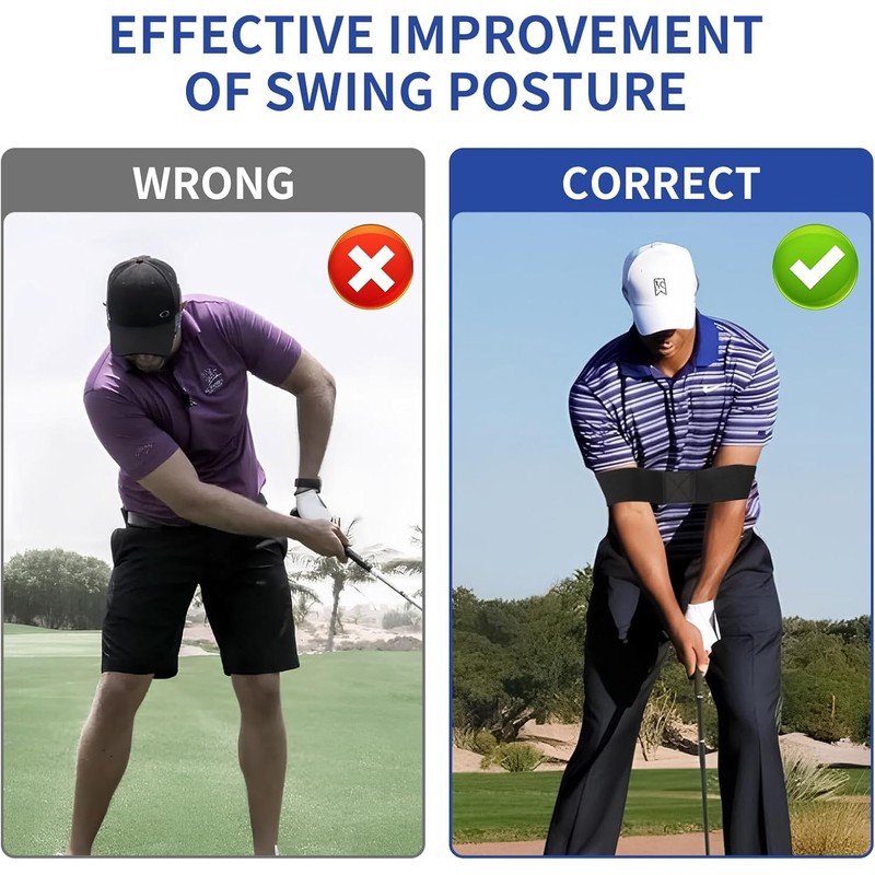 Golf Swing Arm Band Training Aid Golf Swing Trainer Golf