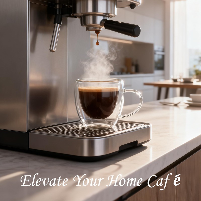 Gulex Espresso Cups Double Wall Glass Coffee Espresso Cups with