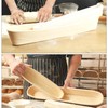 2 Pack 21.7 Inch Oval Banneton Proofing Basket Set, Natural