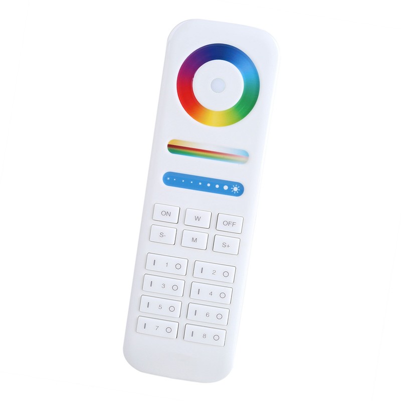 Milight 2.4G Wireless 8-Zone Remote Controller for RGB+CCT LED Bulbs
